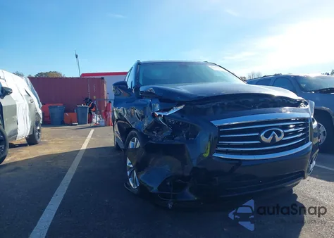 2013 Infiniti Jx35 z USA, uszkodzony, nr VIN 5N1AL0MN2DC350568